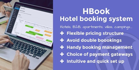HBook hotel booking system WordPress plugin