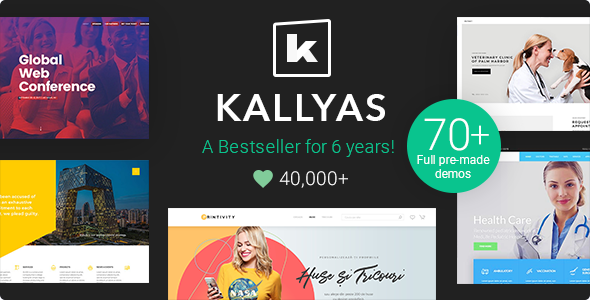 Kallyas creative eCommerce multipurpose WordPress theme