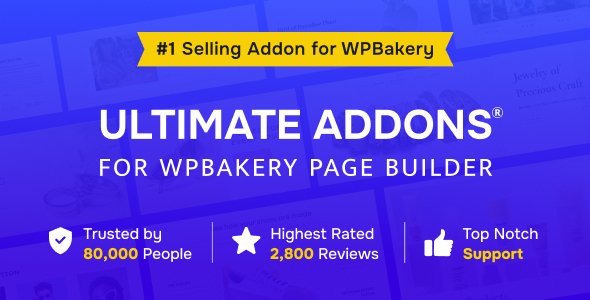 Ultimate Addons for WPBakery Page Builder plugin