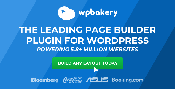 WPBakery Page Builder standalone WordPress plugin